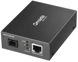 TP-Link Конвертор TP-LINK MC212CS-20, 1GbE RJ45 към Gigabit SM SC, Tx1310/Rx1550nm 20km (MC212CS-20)