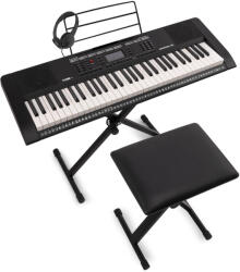 Max Rhapsody61M Electronic Keyboard, Szintetizátor, 61 érintésérzékeny billentyű, szett - pepita