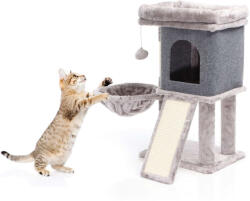  Fudajo Macskajátszóoszlop - Szürke - 71, 5 cm