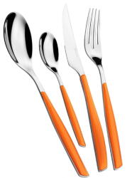 Casa Bugatti Glamour Evőeszközkészlet - 24 darabos - Narancs