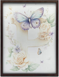  ALUMÍNIUM KERETES FALI PLAKÁT ARANYSZÍV 60x90 CM MATT