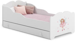 Kobi Gyermekágy Anna 160x80 fiókkal - Szárnyas kislány