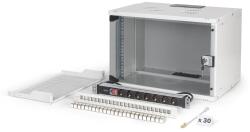 ASSMANN Rack Digitus by Assmann SOHO Pro DN-49202-SET, 19 inch, 7U, 540 x 400 mm, Light Grey (DN-49202-SET)