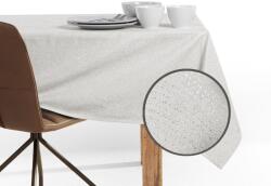 DecoKing Asztalterítő Sparkle krémű metálfényes modern 120x260 owal DecoKing