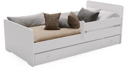 Kobi Max Gyerekágy Fiókkal és Matraccal 140x70cm, Fehér