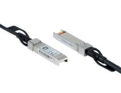 LevelOne Patch Cord Level One DAC-0101, SFP+ - SFP+, 1m, Black (DAC-0101)