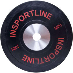 inSPORTline Bumper Súlytárcsa - 10 kg - 50 mm