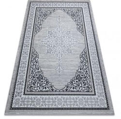 Gloss Modern Szőnyeg - Elefántcsont/Szürke - 120x170 cm