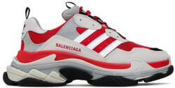 Balenciaga x adidas originals Triple S cipők szürke | Piros 44 EU
