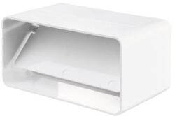 Vents 5151 toldó laposcsatornához visszacsapószeleppel 55 x 110mm