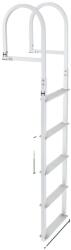  Dokklétra, csúszásmentes biztonság, tartós szerkezet, 5 lépcsős 500 font