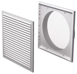 Vents MV 250/200 VS műanyag szellőzőrács 250×250 D200 csőcsatlakozóval