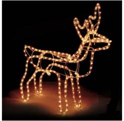 alloet LED Rénszarvas 115cm Kültéri Karácsonyi Dekoráció Melegfehér