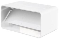 Vents 7171 Toldó, laposcsatornához visszacsapószeleppel 60x 120mm