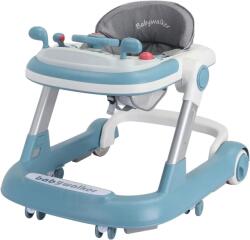  Baby Walker, kettős funkcionalitás, állítható magasságú, kék