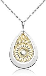  Periklis Csipke Medál Nyaklánc - Ezüst és Arany - 45cm