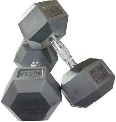 Zoco Body Fit 2db súlyzó készlet (2x25, 5 kg), Zoco Body Fit YL002, összsúly 55 kg, fekete (ZCB-YL002-55)