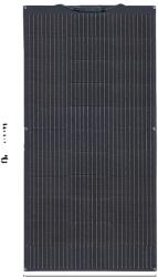  Rugalmas napelemes panel, nagy hatékonyságú 100W és 150W, könnyű kialakítás, 150W rugalmas