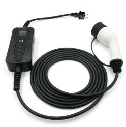 SATCOM Hordozható EV Tölő - Type 2 - 3, 7kW