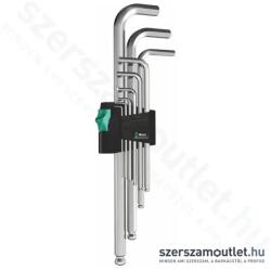 Wera 950/9 Hosszított imbuszkulcs készlet krómozott 9 részes (1, 5-10mm) (05073391001) (05073391001)