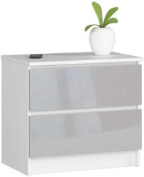 AKORD K60 2f Clp Komód Metál Fényes (OP0PK-6BIAMET001)