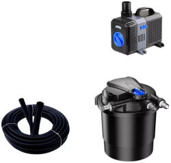 Sunsun CPA-20000 nyomásszűrő szett CTP-8000 szivattyúval + 3 m tömlő és indító baktérium