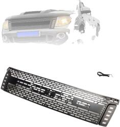 Első rács, Kiváló minőségű ABS műanyag, Közvetlen csere, LED világítással kompatibilis, Javítja a légáramlást, Könnyű Szerelés