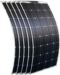  Rugalmas napelemes panel 100W, nagy hatékonyságú, könnyű kialakítás, 500W napelem