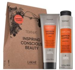Lakmé Teknia Color Refresh Saffron Copper Pack șampon + mască pentru a revigora nuanțe de cupru 300 ml + 250 ml