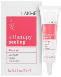 Lakmé K. Therapy Peeling Shock Gel peeling șampon anti mătreată 6 x 15 ml