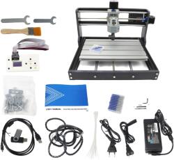  Lézeres gravír, GRBL ER11, Hobby DIY, Offline fogantyúval, 10W lézerrel