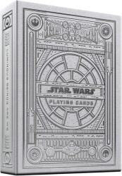 theory11 Карти за игра Theory 11 - Star Wars: Light Side, Silver Edition (T11-STAR-WARS-WHITE-T11)