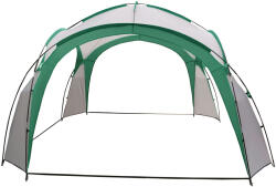 Sersimo Kerti rendezvény pavilon sátor piknikhez + modernhome táska - zöld (TF3386)