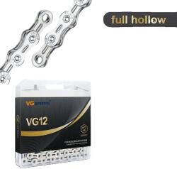  MTB lánc, 12 sebesség, titán szivárványszín, 1dc 12s SL ezüst