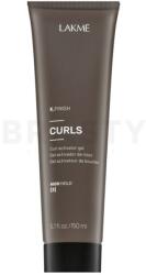 Lakmé K. Finish Curls Curl Activator Gel hajzselé hullámos hajra 150 ml