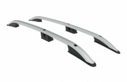  Hosszanti rudak, karosszéria kompatibilis a VW Caddy 2010-2020 modellel, ezüst színű