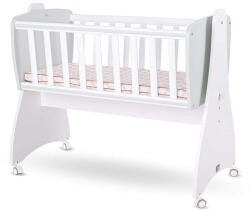 Lorelli First Dreams ringatható bölcső 105x55 - White / Milky Green New (10150550049)