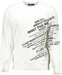 Diesel Férfi póló, DIESEL, Logó, Írásos, Fehér, 2XL