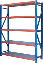 HD Regal FLEX300-X154 Salgó polcrendszer KOMPLETT 1, 5 m (250 x 60 cm / 4 polc)