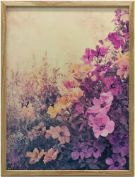  VÁSZONFESTMÉNY A FALI VIRÁGOS BÉKÉRE KERET NÉLKÜL 70x100 CM