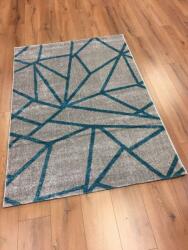 Barcelona E738 Geometriai Szőnyeg - Kék-Szürke - 160x230 cm