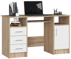 AKORD Számítógépasztal P74_124 - sonoma-fehér (IP0PANADABBIA003)