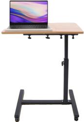  Guruló laptop íróasztal, állítható magasság, 360? 8 forgatás, méretek 60 x 41 x 58 cm, nettó tömeg 5 kg, stabil görgős kialakítás
