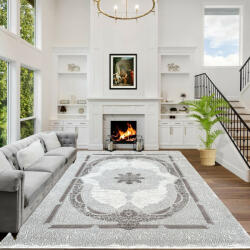  Modern szőnyeg Porto Lux 5931 (Cream-Brown) 160x230cm Krém-Barna
