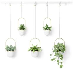 Cserép TRIFLORA fehér umbra