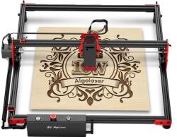 Lézeres gravír barkácskészlet, nagy pontosságú metszet, fa vágás, Algolér 10w