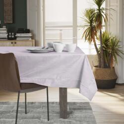 AmeliaHome Asztalterítő Vesta világoslila dombornyomott modern 120x120 AmeliaHome