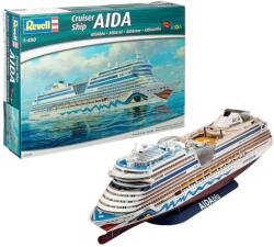 Revell Cruiser Ship AIDA - AIDAblu, AIDAsol, AIDAmar, AIDAstella 1: 400 makett hajó (05230) (05230 R)