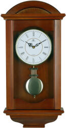 Merion ingás fa falióra, quartz, hangjelzés nélküli, tölgy színű tok, fehér római számos számlap