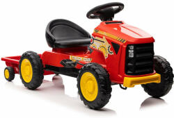  Truck-Car Pedálos Traktor utánfutóval - Piros